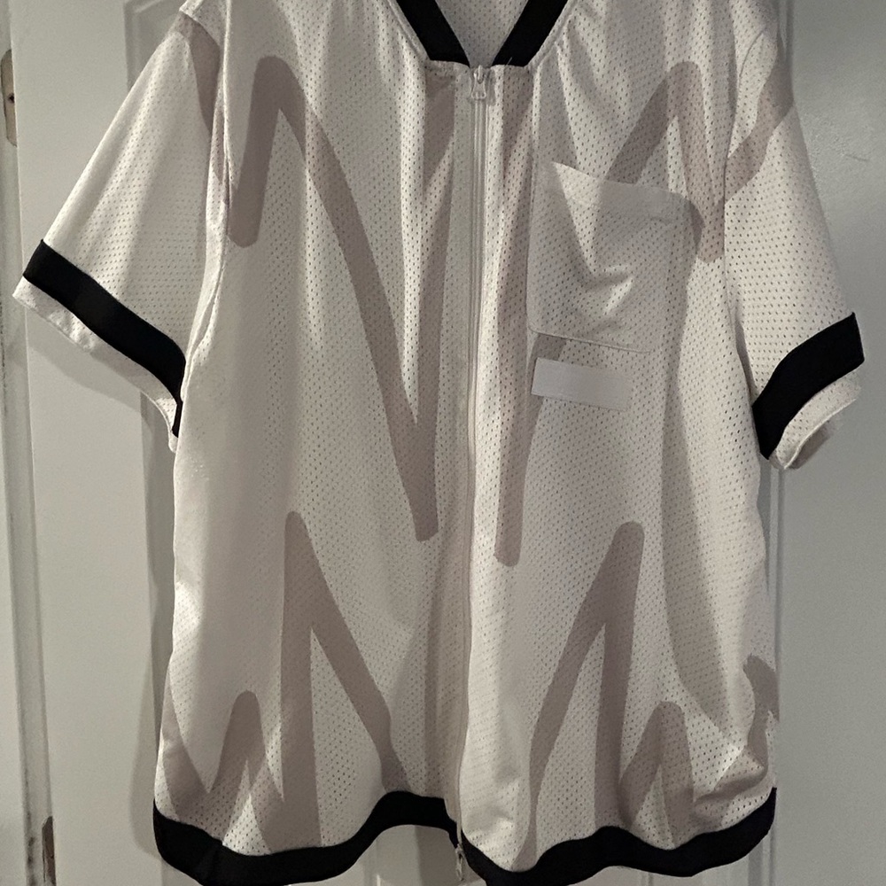 Puma White and Black Men's Jersey